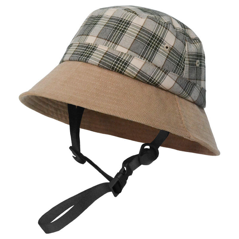 Gorres de xapela amb motiu quadriculat