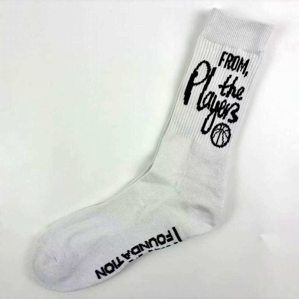 Cotton Athletics Word Design Unisex Sock for Normal Use