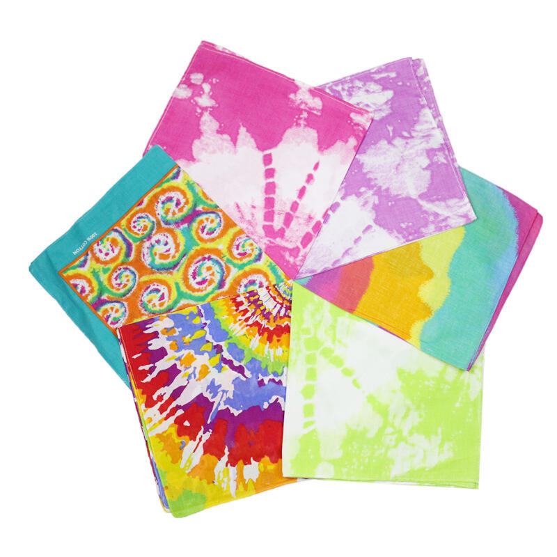 Cotton Printed Square Bandana For Promotion
