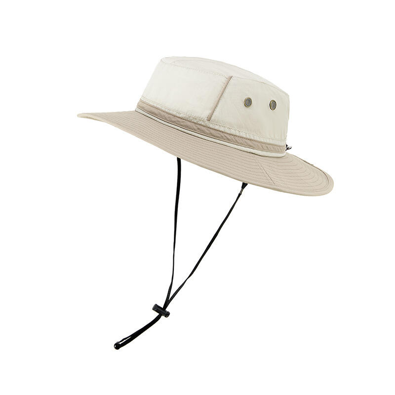 Color-blocked Bucket Hat For Outdoors