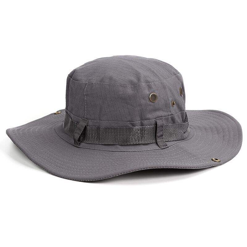 Fisherman Wide Brim String Bucket Hat