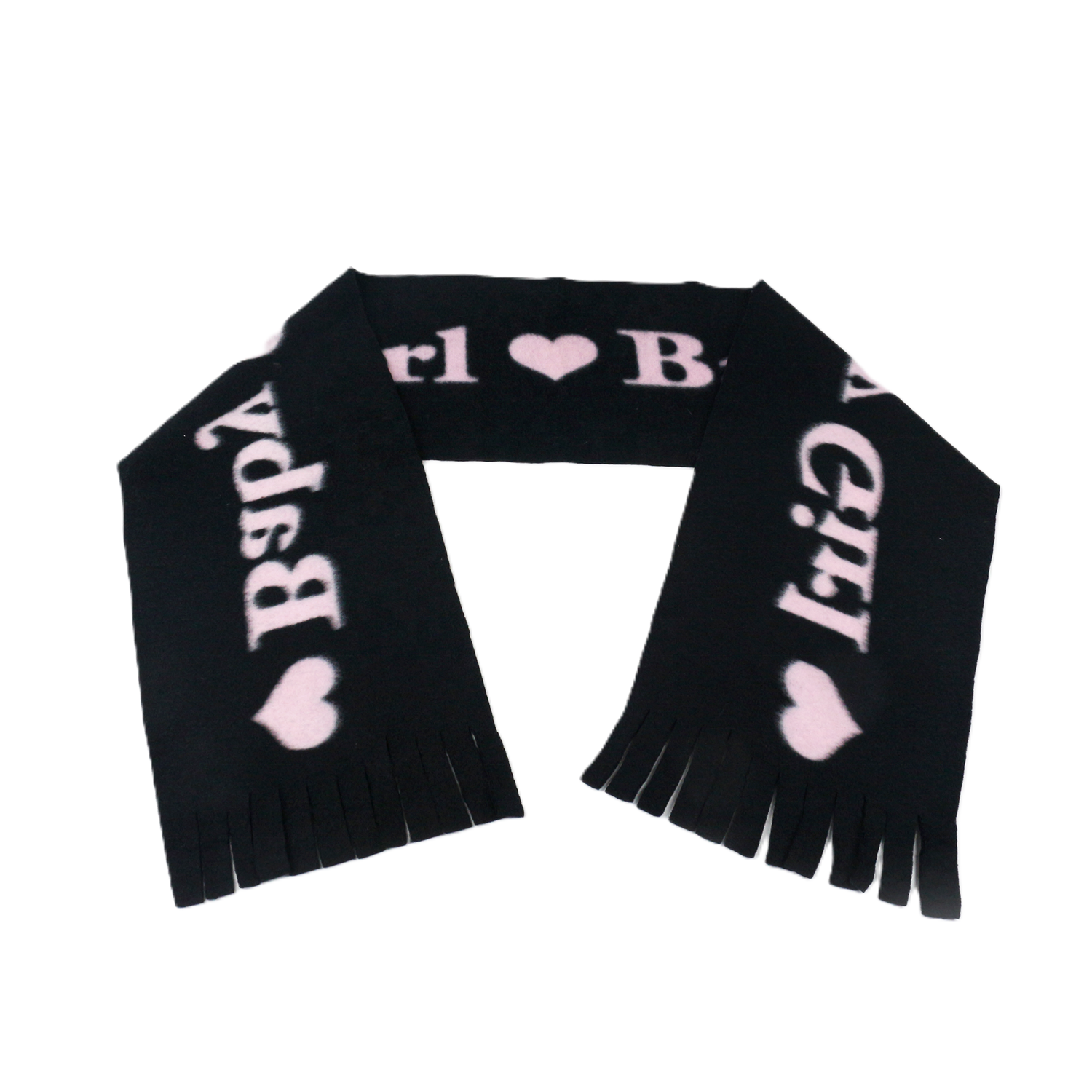 Printed Polar Fleece Polyester Scarf With Factory