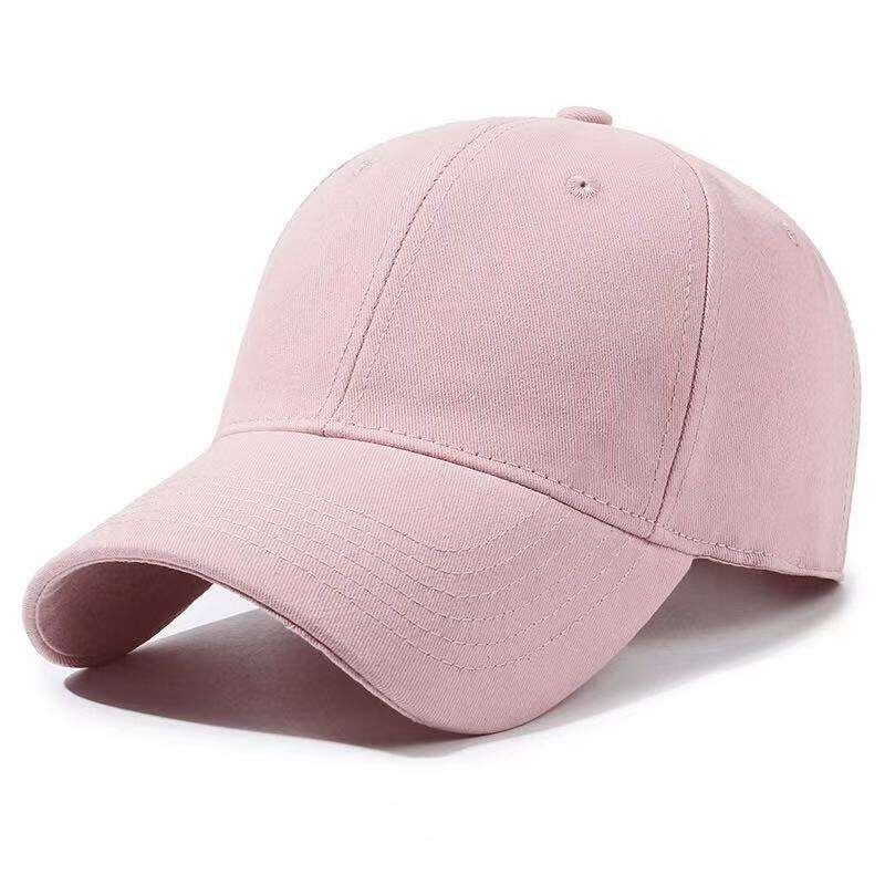 Pink Cotton Fashion Baseball Cap for Outdoor