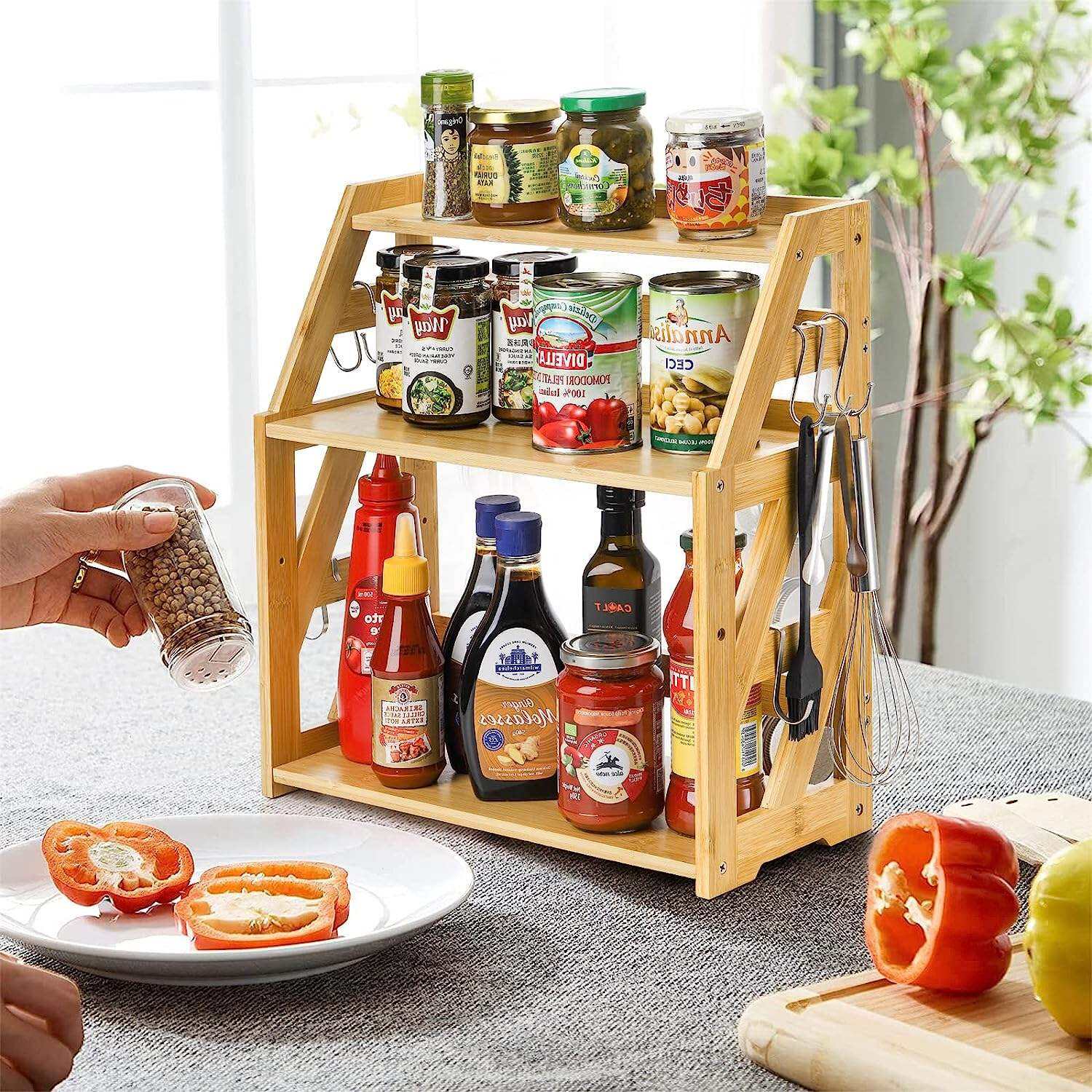 Common Usage Issues with Countertop Spice Racks and How to Solve Them