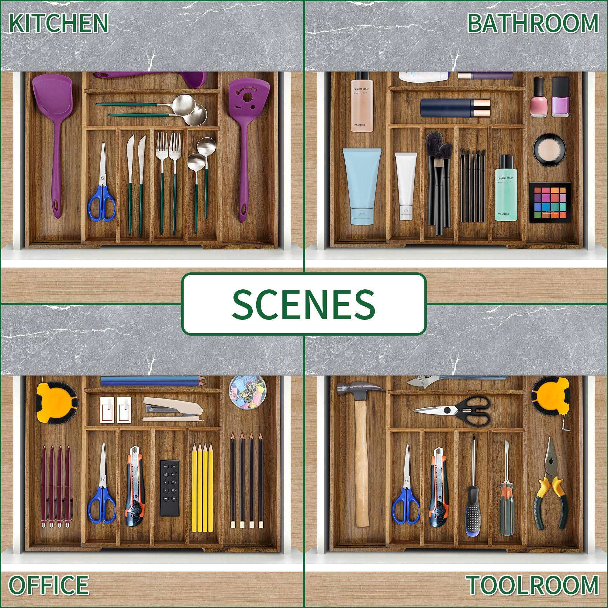 How to Maximise Space with Custom Wooden Drawer Organisers