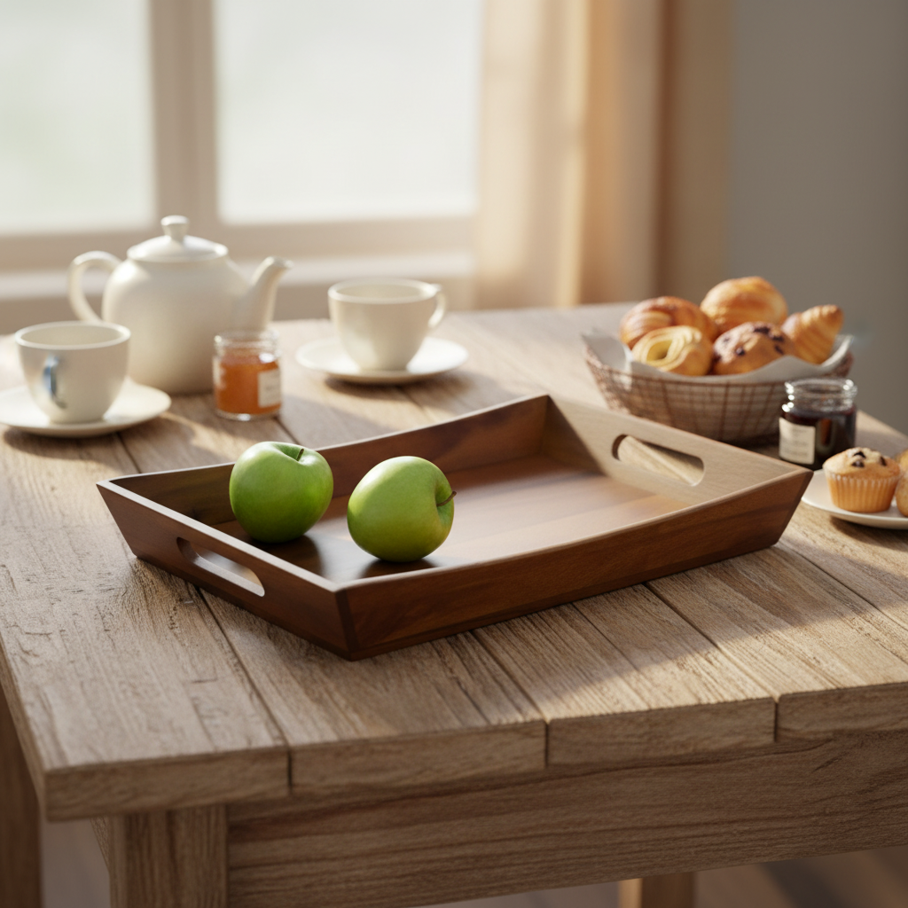 What Materials Make the Most Durable Bedside Table Trays for Retail?