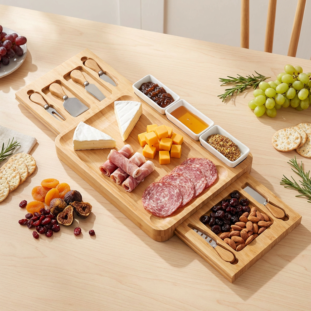 How Wooden Cheese Boards Can Enhance Your Charcuterie Presentations