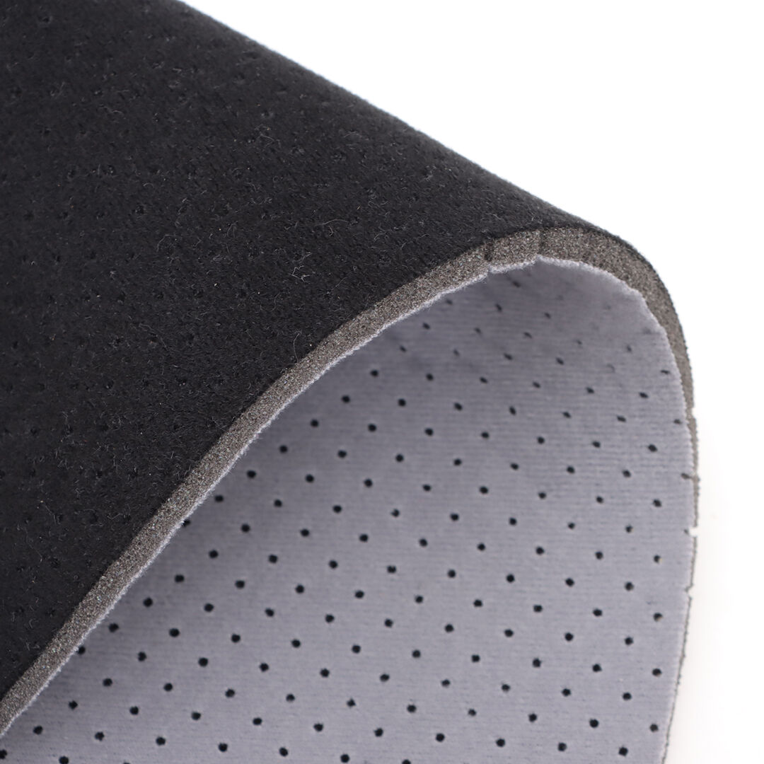 Perforated Brushed Loop Fabric Laminated Foam for Support Belts Knee Pads and Wrist Braces