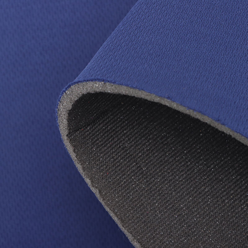 Breathable Bird Eye Mesh Fabric Laminated Foam for Sportswear Lining Bags seat cushions and Cushion Padding protective pads