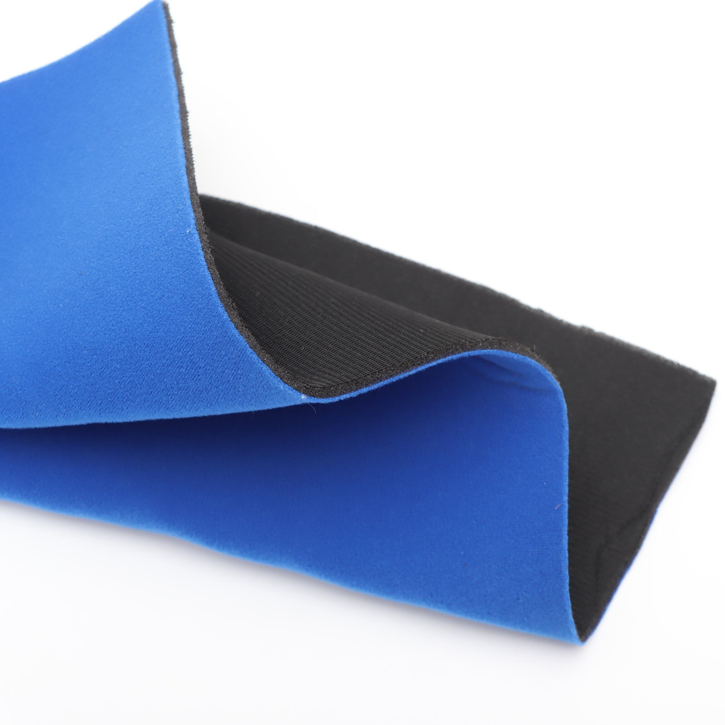 Nylon Loop Fabric Laminated Foam with Wave Mesh for Support Belts Sports Protective Gear Knee Pads and Wrist Braces