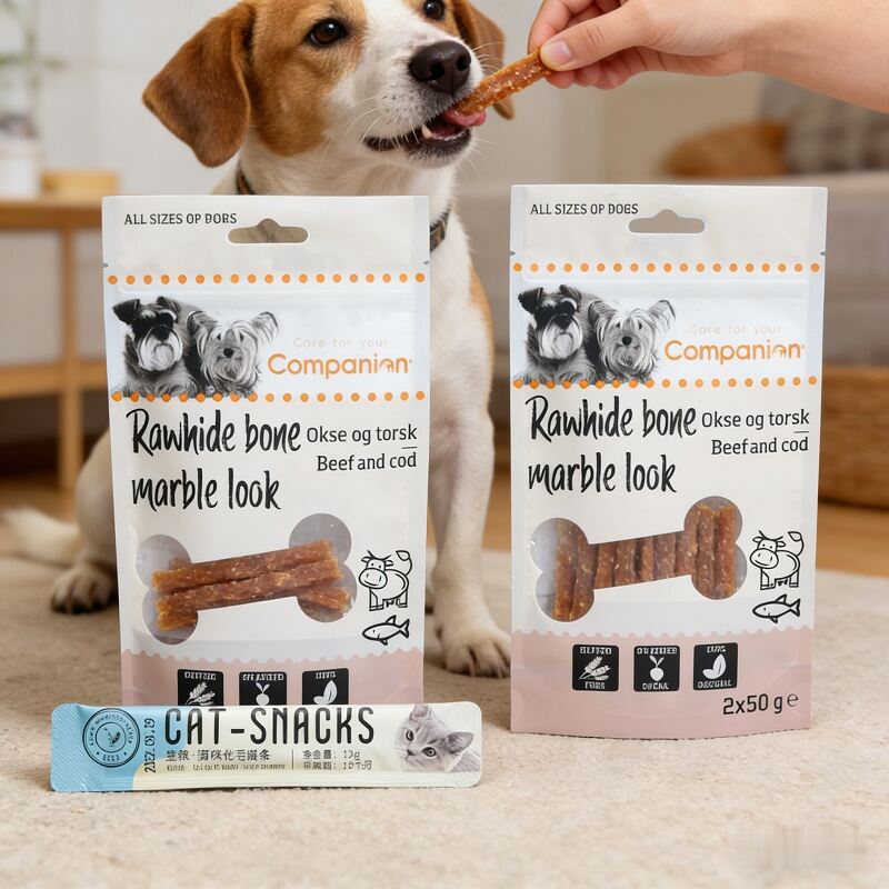 Durable and Safe Moisture-Proof Stand up Pouch for Pet Food Storage for Cat Dog