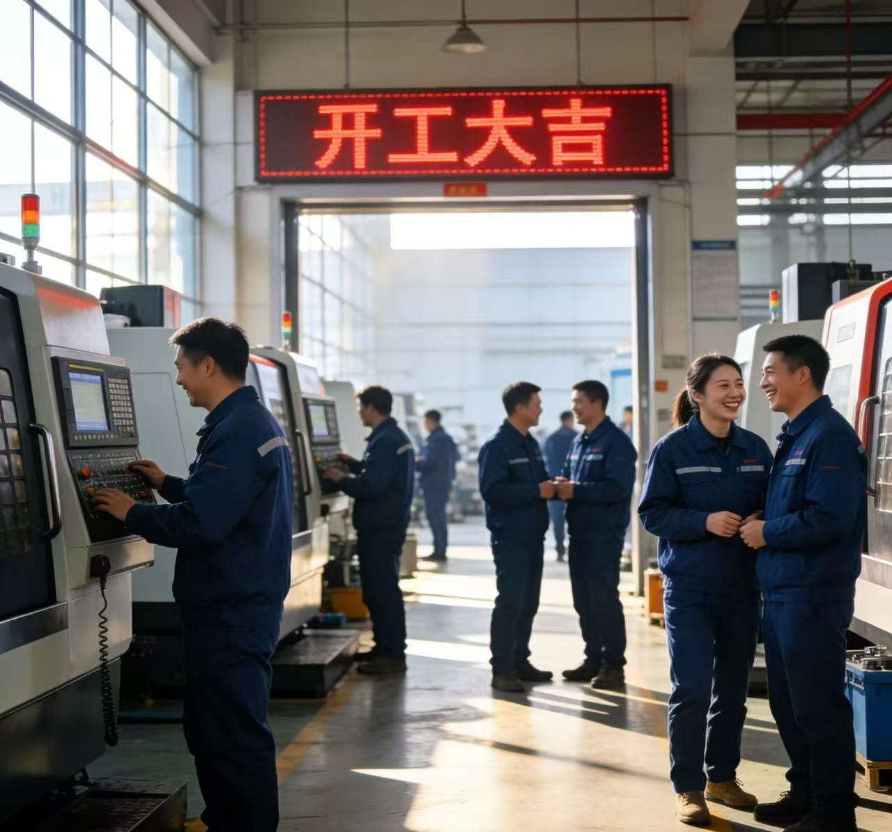 Factory Resumes Work After Spring Festival Holiday: Safety Training First, Orderly Production Restarted