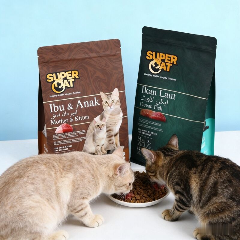 Pet Dog Food Packaging Bags Big Size 5kg with Resealable Zipper 