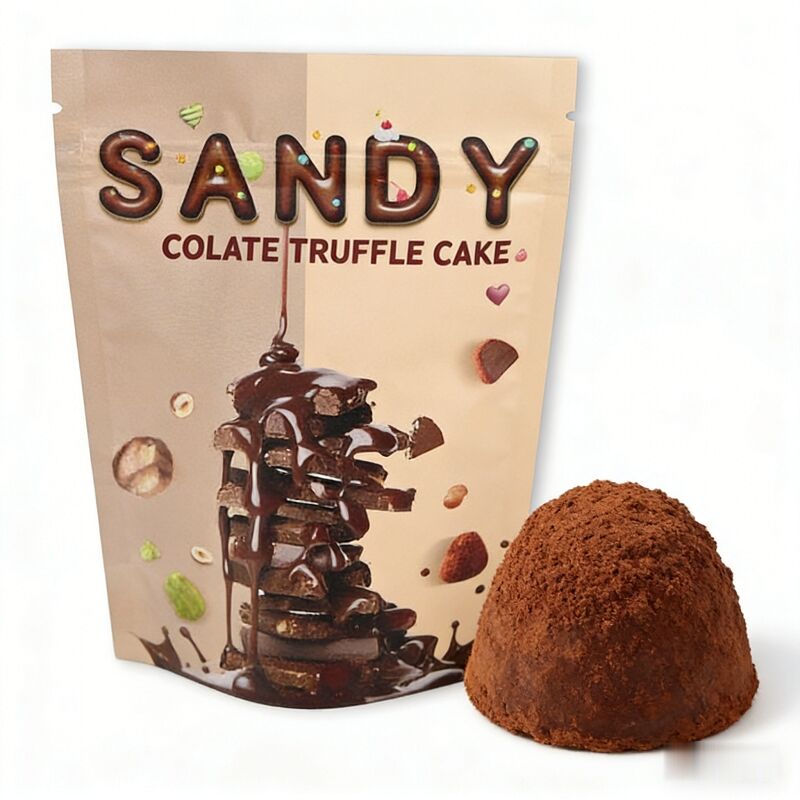 Custom PET/VMPET/PE Stand-Up Pouch for Chocolate & Confections