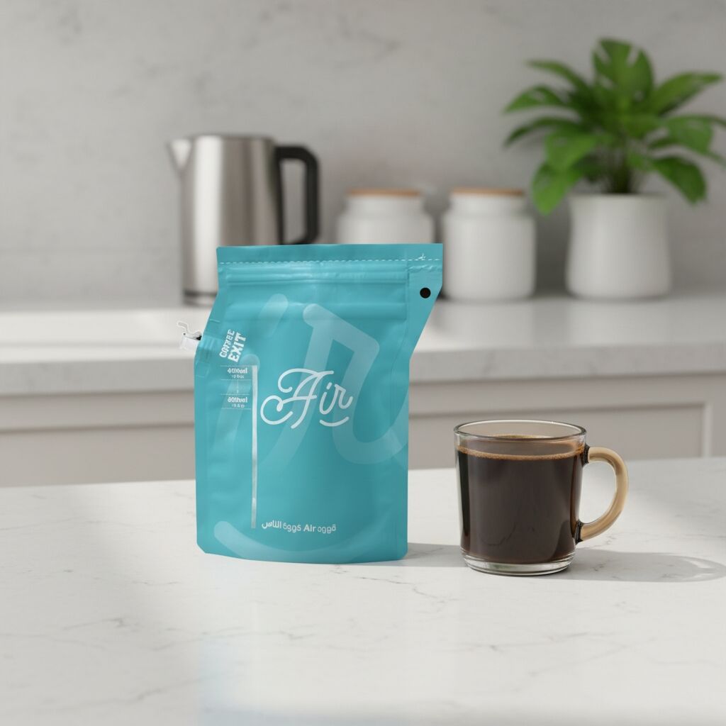 New Design Spout Pouch Coffee Maker Brew Bag Gravure Printing 