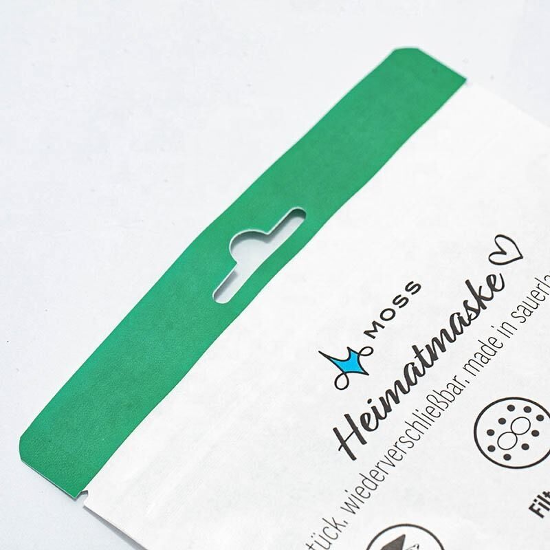 Komposztálható, lebontható, élelmiszer-min?ség? kraftpapír álló zacskó