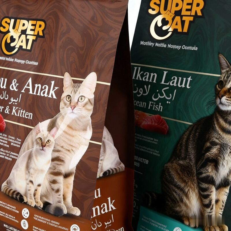 Pet Dog Food Packaging Bags Big Size 5kg with Resealable Zipper 