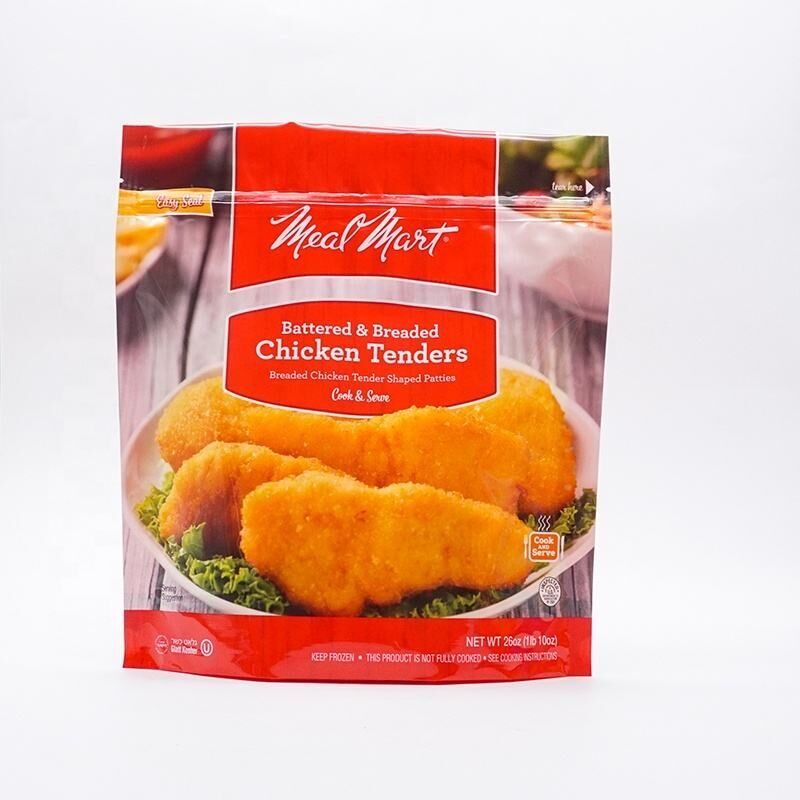 Fried Chicken Pieces Stand up Packaging Bag Frozen Food Pouch 
