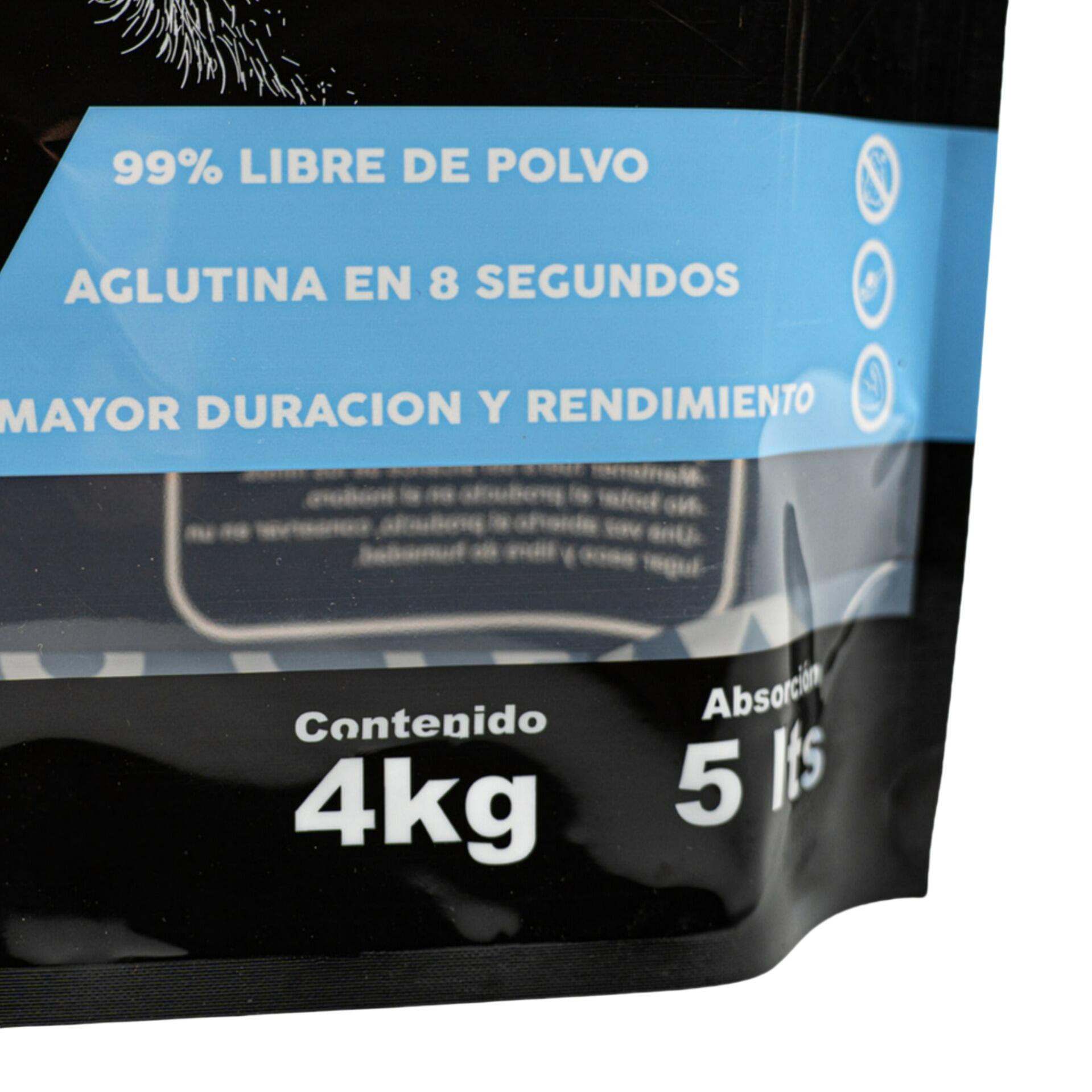 Eco-Friendly Waterproof Plastic Packaging Petfood Cat Litter Stand up Pouch with Corner Handle OEM