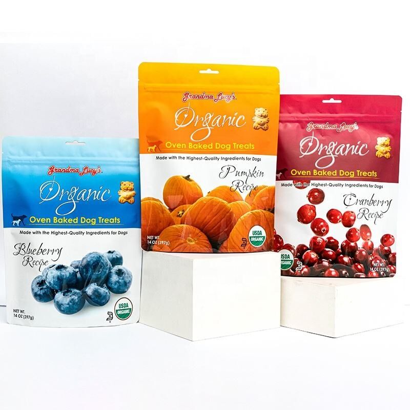 Custom Matte Stand-Up Pouch for Dried Berries Plastic Packaging Doypack