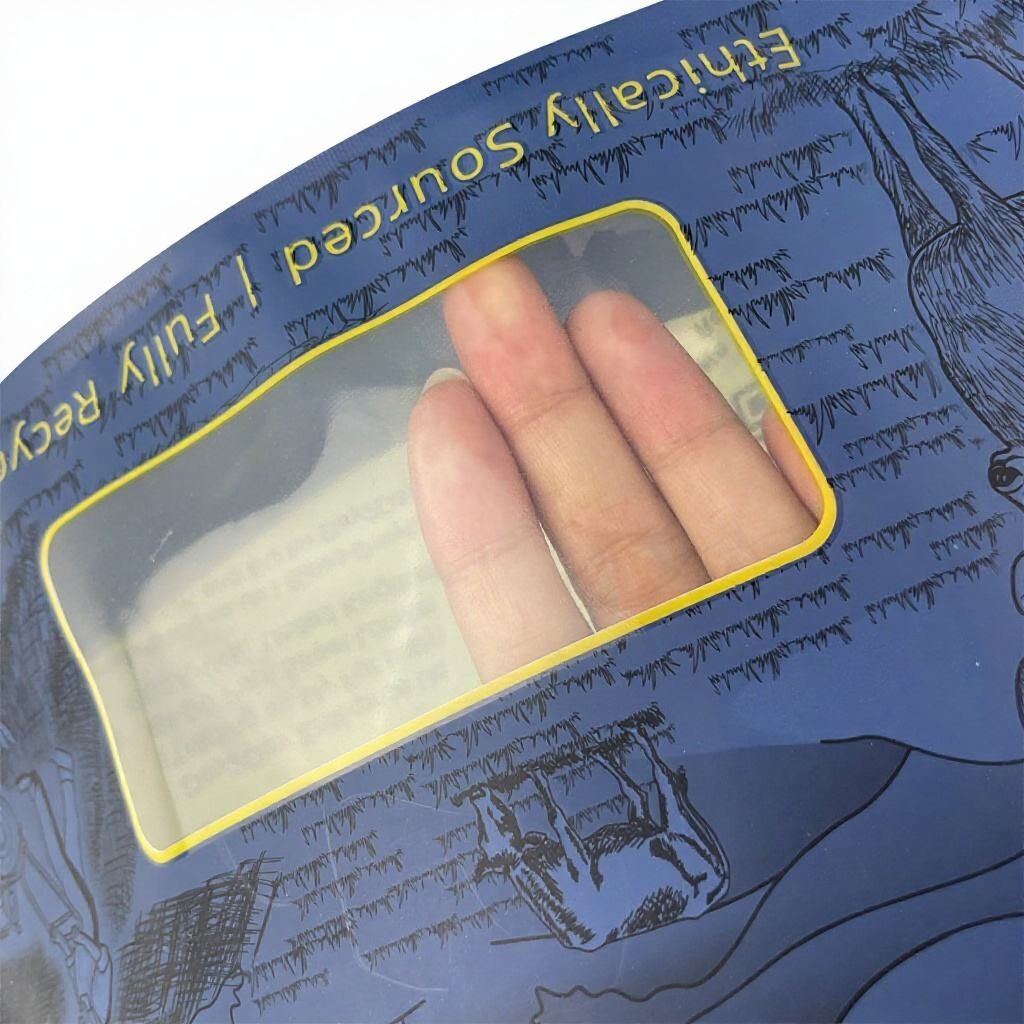 Pet Food Good Grade Dog Food Packaging With Window  Ziplock Plastic Bag