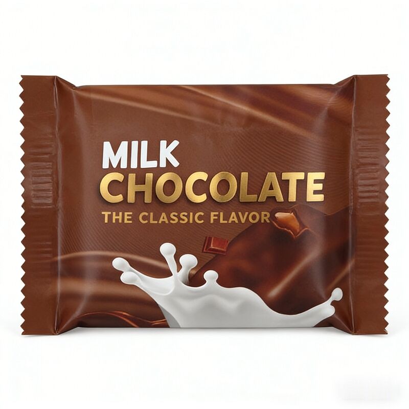 Custom PET/VMPET/PE Stand-Up Pouch for Chocolate & Confections