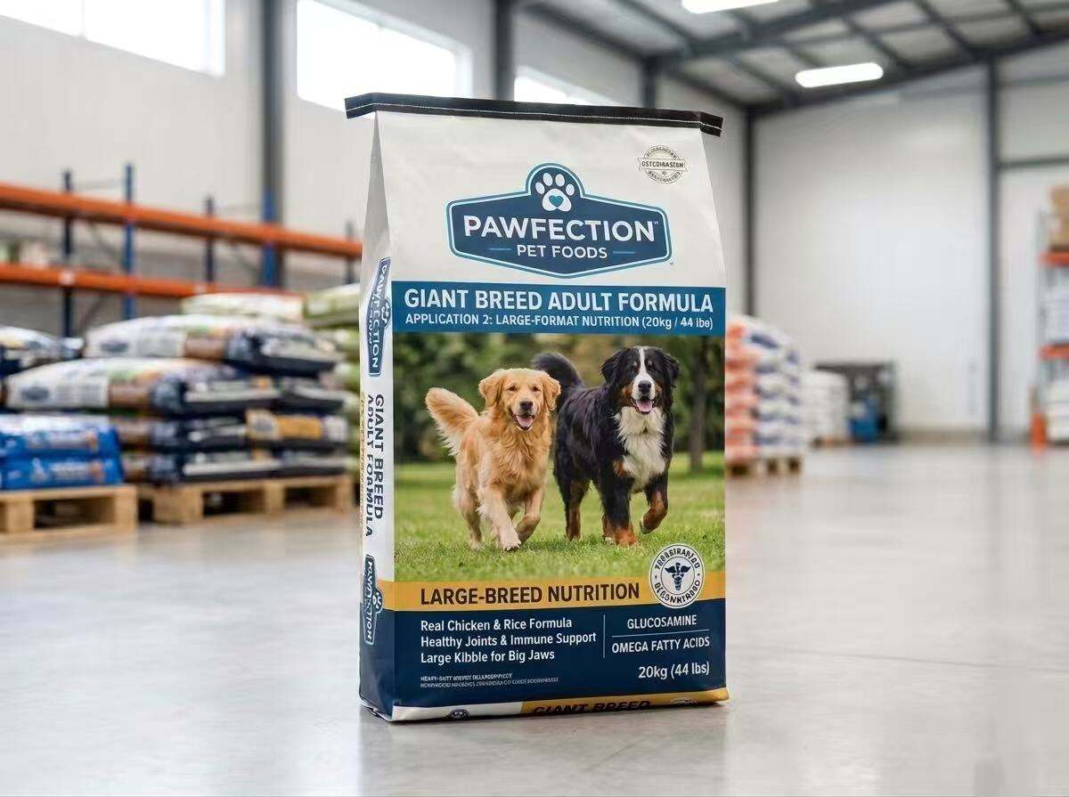 Heavy-Duty Pet Food Packaging with Reinforced Side-Gussets