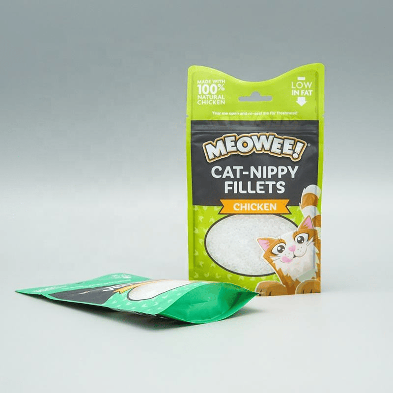 Sacos Plásticos com Formato Especial e Zíper para Embalagem de Ra??o para Animais de Estima??o