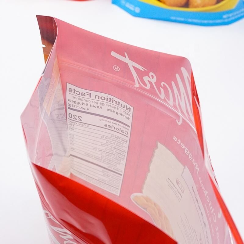 Fried Chicken Pieces Stand up Packaging Bag Frozen Food Pouch 
