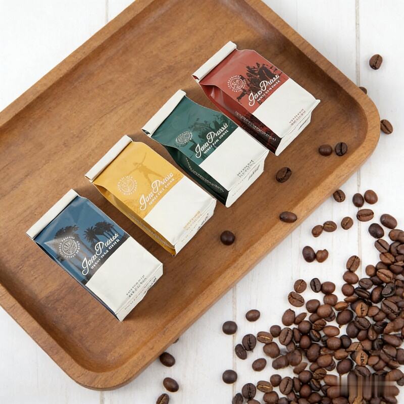  Flat Bottom Matte Zip Lock Aluminum Foil Pouch for Tin Tie Coffee Packaging Bags With Valve