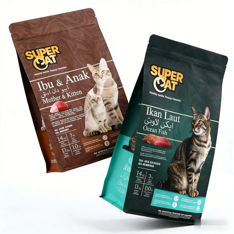 Pet Dog Food Packaging Bags Big Size 5kg with Resealable Zipper 