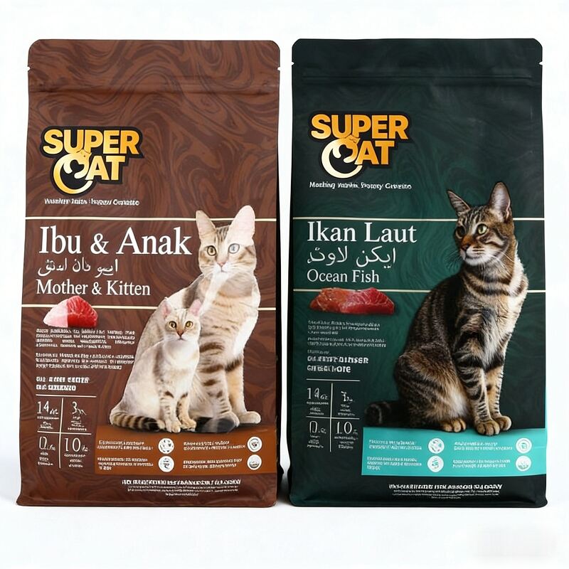 Pet Dog Food Packaging Bags Big Size 5kg with Resealable Zipper 