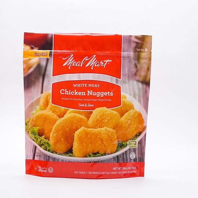 Fried Chicken Pieces Stand up Packaging Bag Frozen Food Pouch 