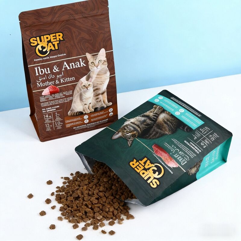 Pet Dog Food Packaging Bags Big Size 5kg with Resealable Zipper 