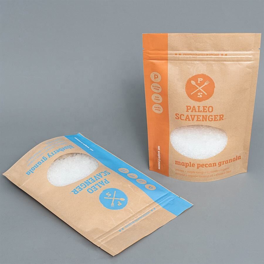 Individualus krafterio popieriaus mai?elis su langeliu ir u?trauktuku, stovintis mai?elis, aplinkosaugos draugi?kas