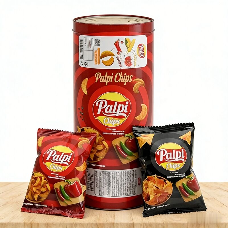 Custom Metallic Snack Potato Chips Food Grade Wrapping Packaging Film Roll