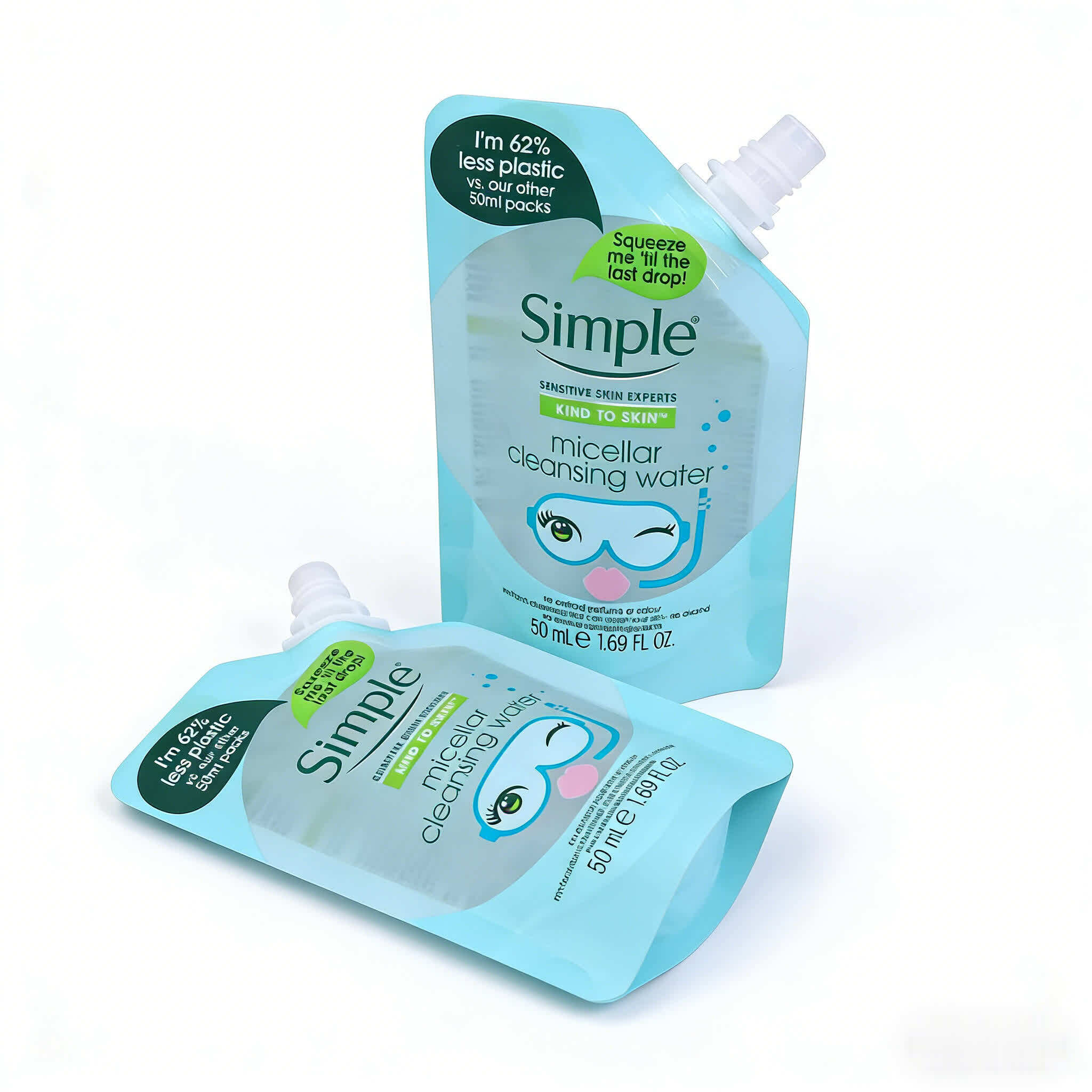 Customized Printing Plastic Nozzle Stand up Liquid Spout Pouch