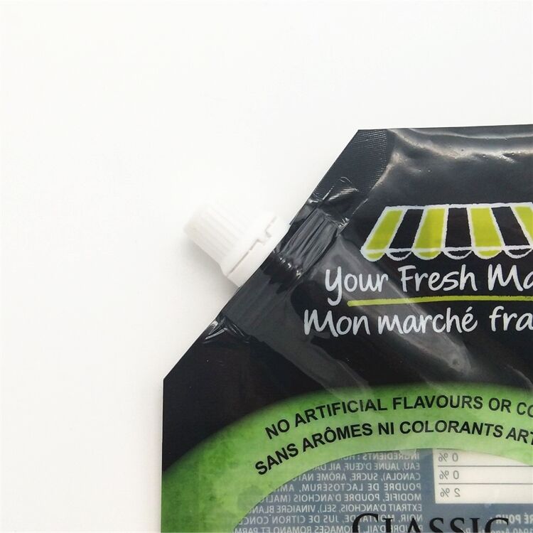 Customized Stand up Plastic Packaging Pouch For Liquid Bag