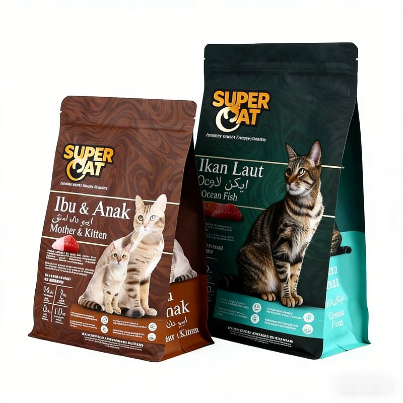 Pet Dog Food Packaging Bags Big Size 5kg with Resealable Zipper 