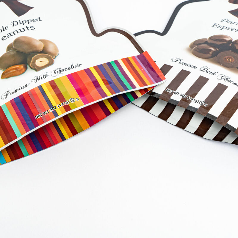 Niestandardowe, drukowane woreczki z mi?kkiego materia?u i zamkiem b?yskawicznym w nietypowym kszta?cie do cukierków, plastikowe woreczki mylarowe do s?odyczy