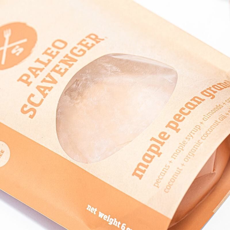 Individualus krafterio popieriaus mai?elis su langeliu ir u?trauktuku, stovintis mai?elis, aplinkosaugos draugi?kas