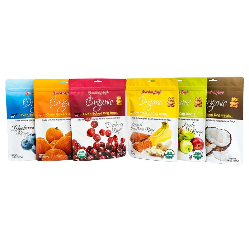 Freeze Dry Food Treat Snack Plastic Pouch Packaging Food Packing Bag