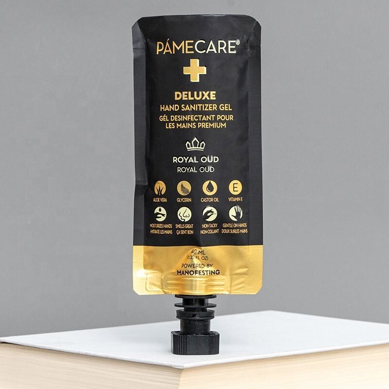 Custom Plastic Liquid Soap Pouch Liquid Cosmetic Packaging Spout Pouches