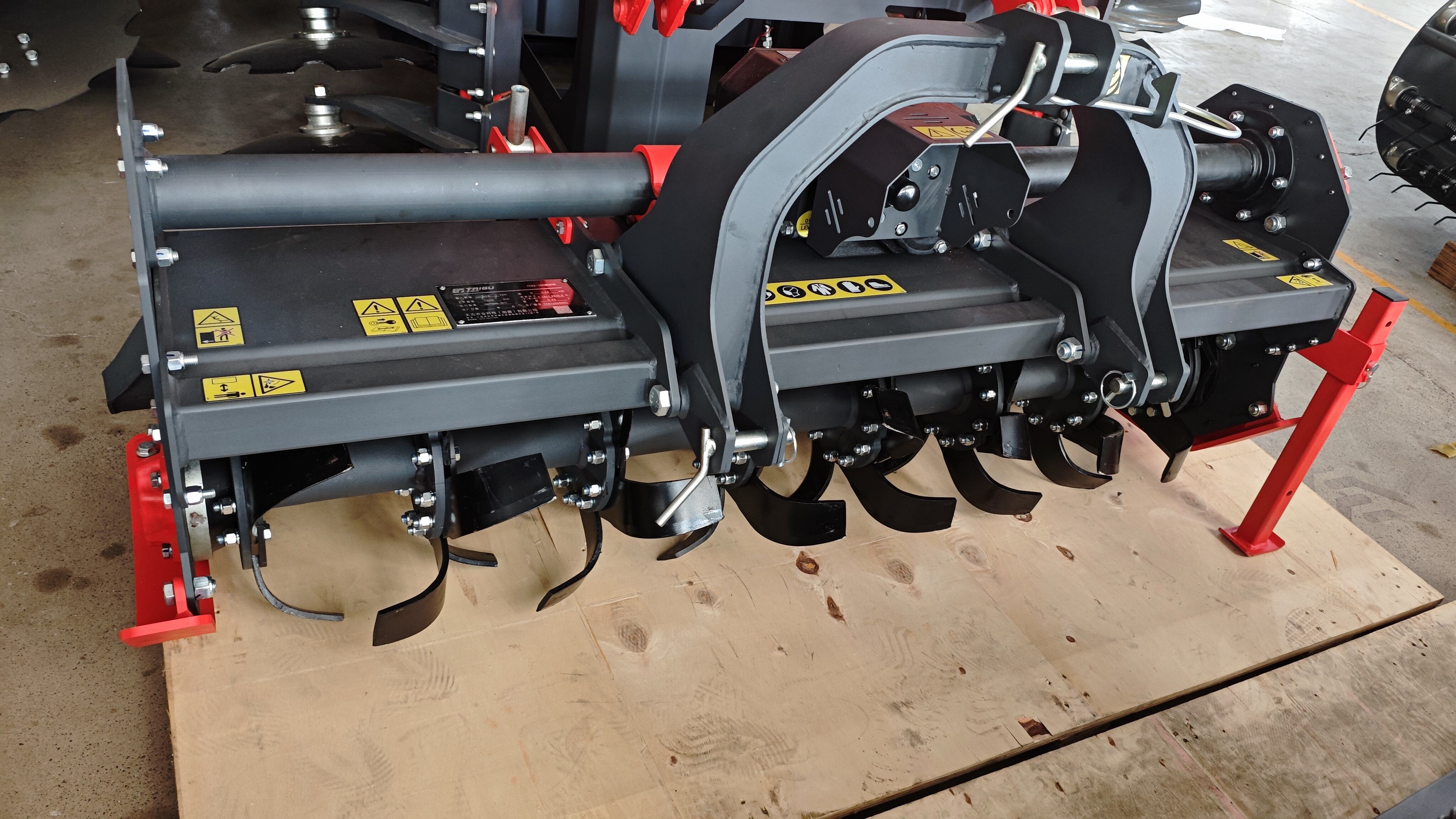 1GQH-280 Rototiliger cultivator tractor cu oală triplă