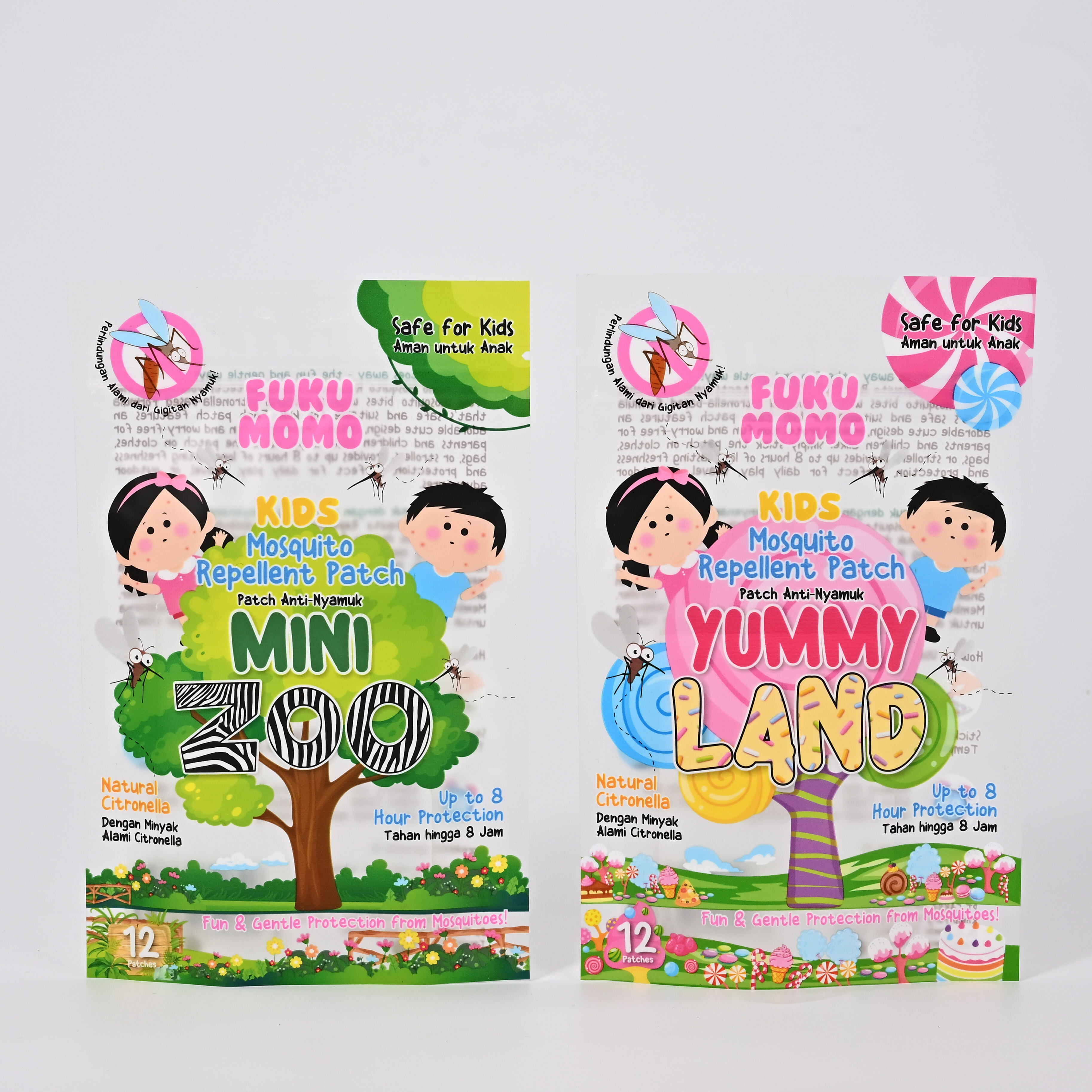 Repellent Patch Packaging Pouch Three Side Seals Airtight Bag Factory Direct