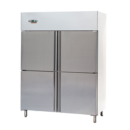 4-Split Doors Fancooling Reach-In Refrigerator