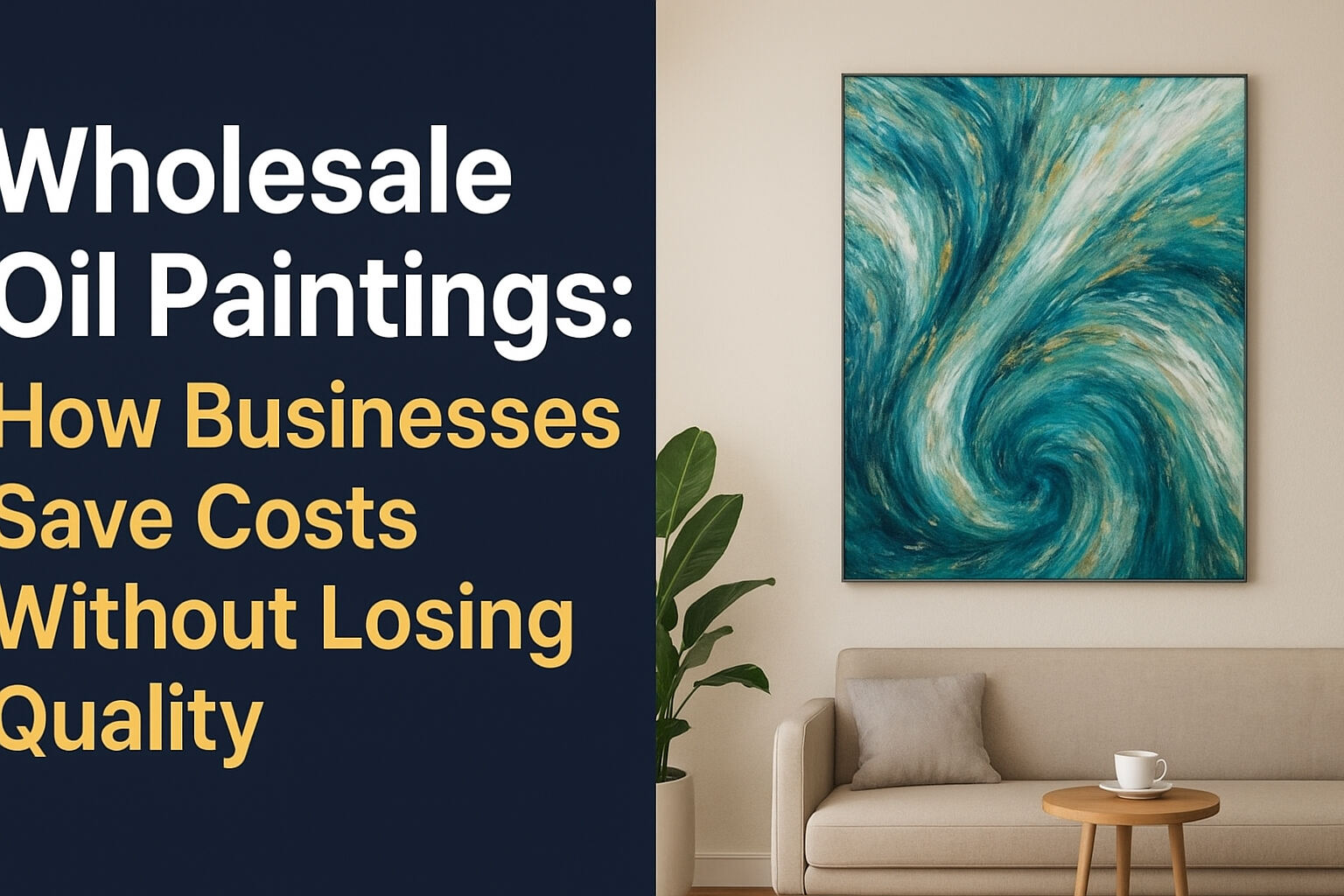 도매 오일 페인팅: 기업이 품질 저하 없이 비용을 절감하는 방법 소개