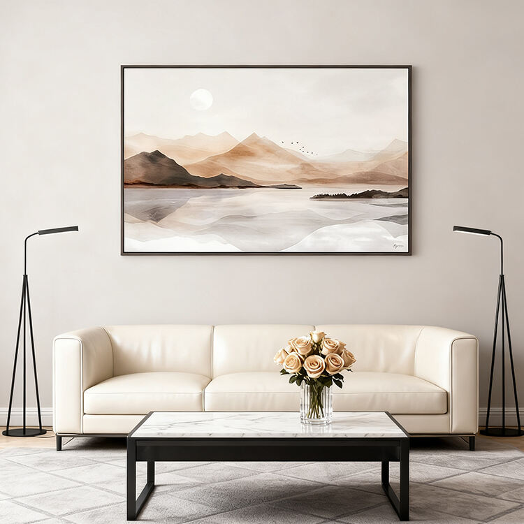 Painéal Oilteoireachta Tireoraí Comhaimseartha — Málaí Cnocacha Mínimilisteach do Thaibhlite agus Oifigí