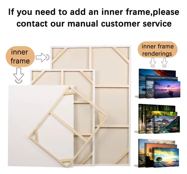 custom wholesale modern landscape oil painting   mountain canvas wall art for hotel home decor bulk order-3