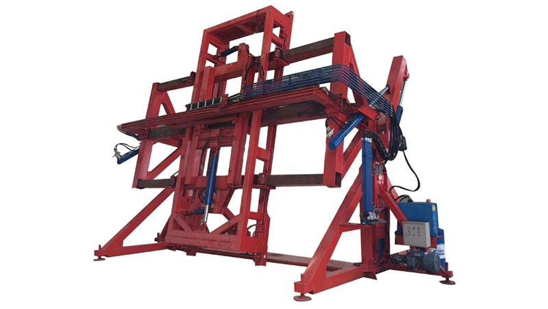 Container turning machine